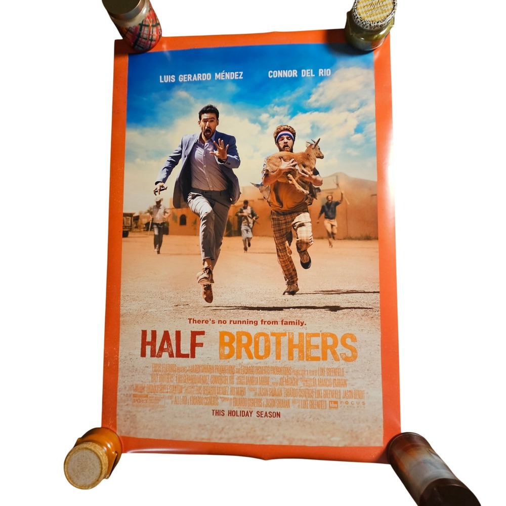 Half Brothers 2020 Original Advance Movie Poster 27x40 Luis Gerardo Mendez D/S